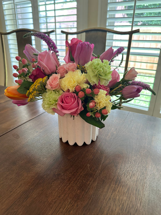 Dramatic Mother's Day Flower Arrangement
