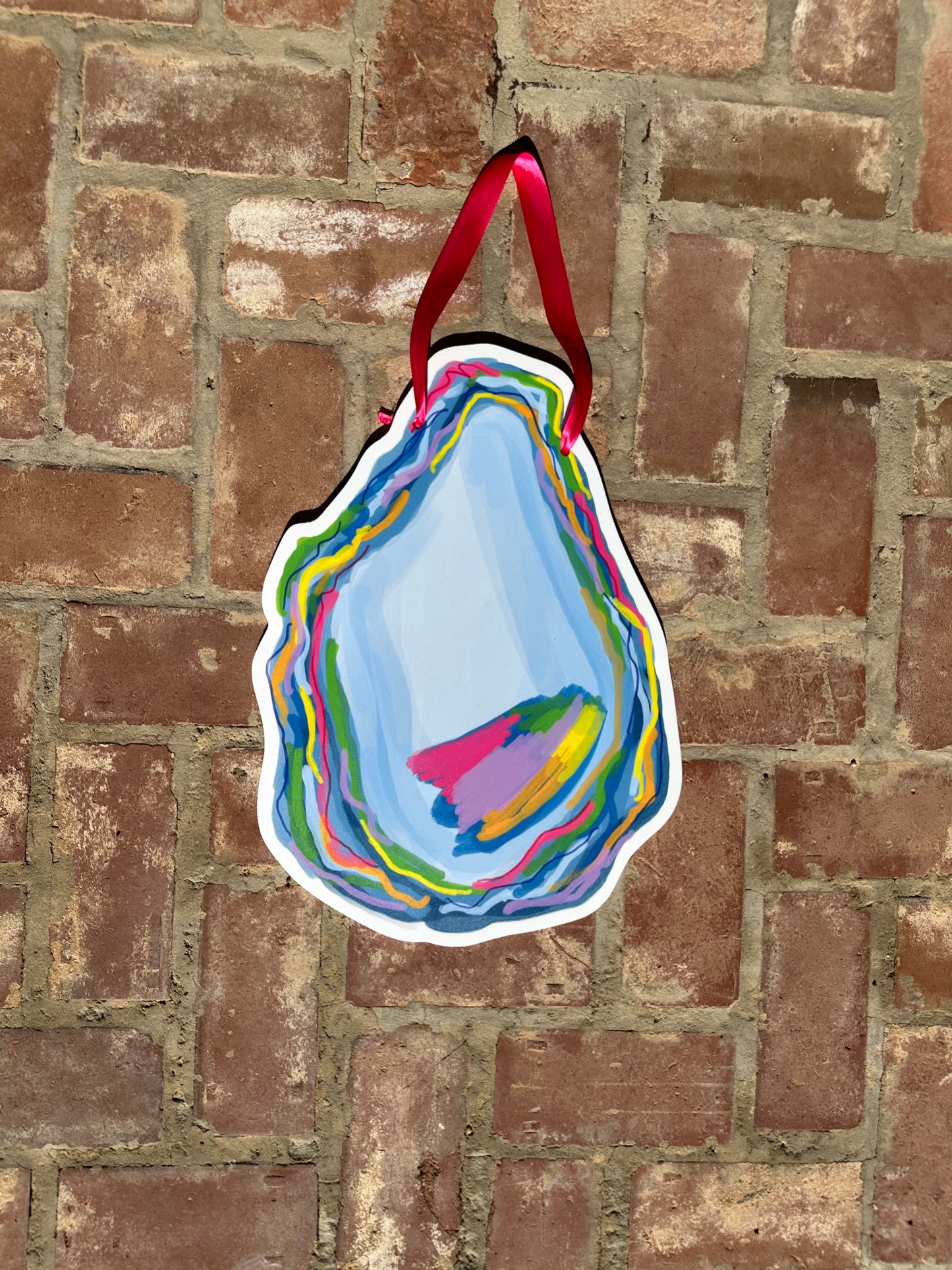 Colorful Oyster Door Hanger