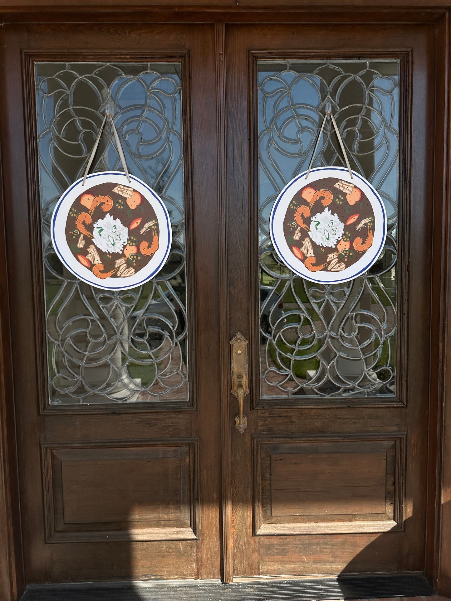 Gumbo Bowl Door Hanger