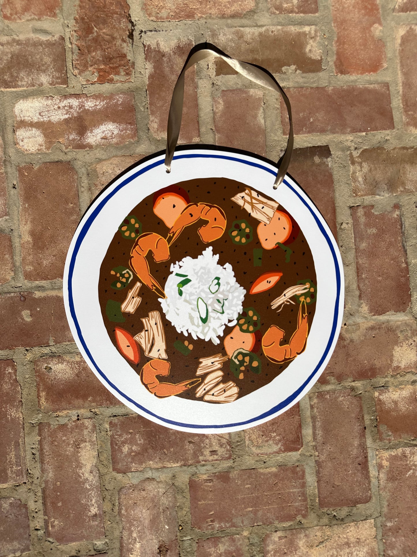Gumbo Bowl Door Hanger