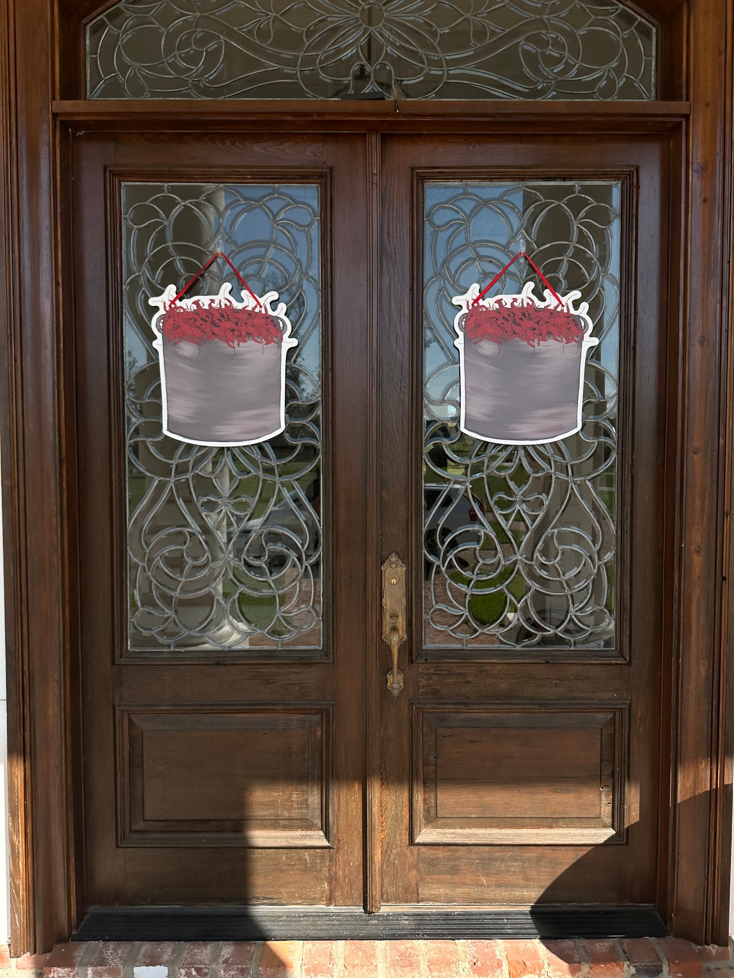 Crawfish Pot Door Hanger