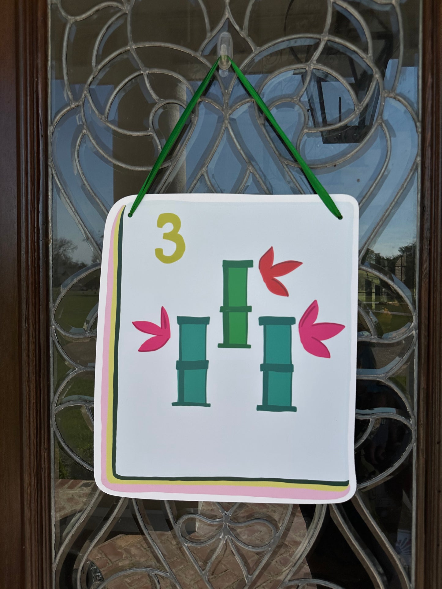 Mahjong Door Hanger