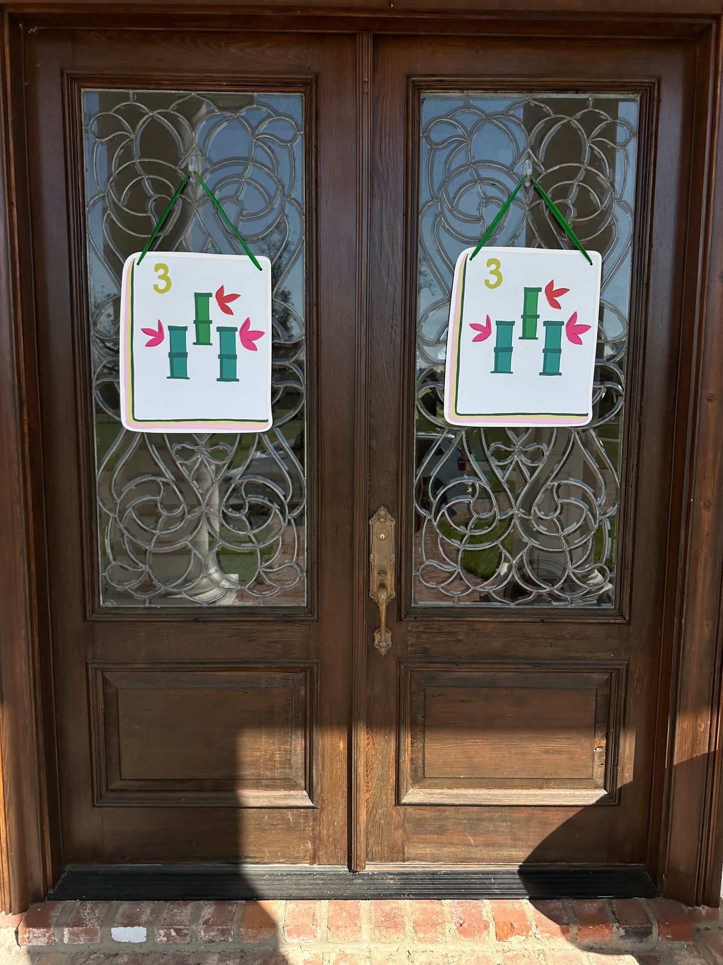 Mahjong Door Hanger