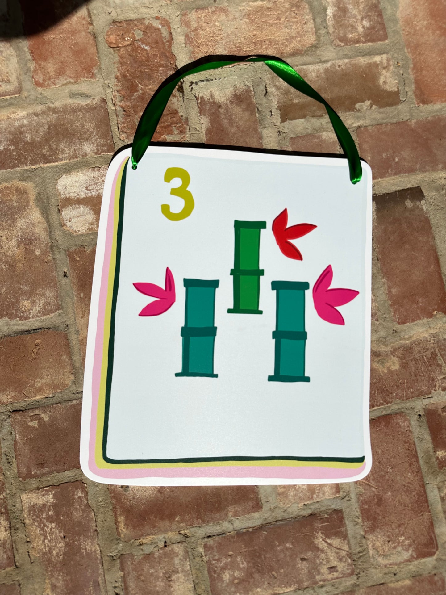 Mahjong Door Hanger