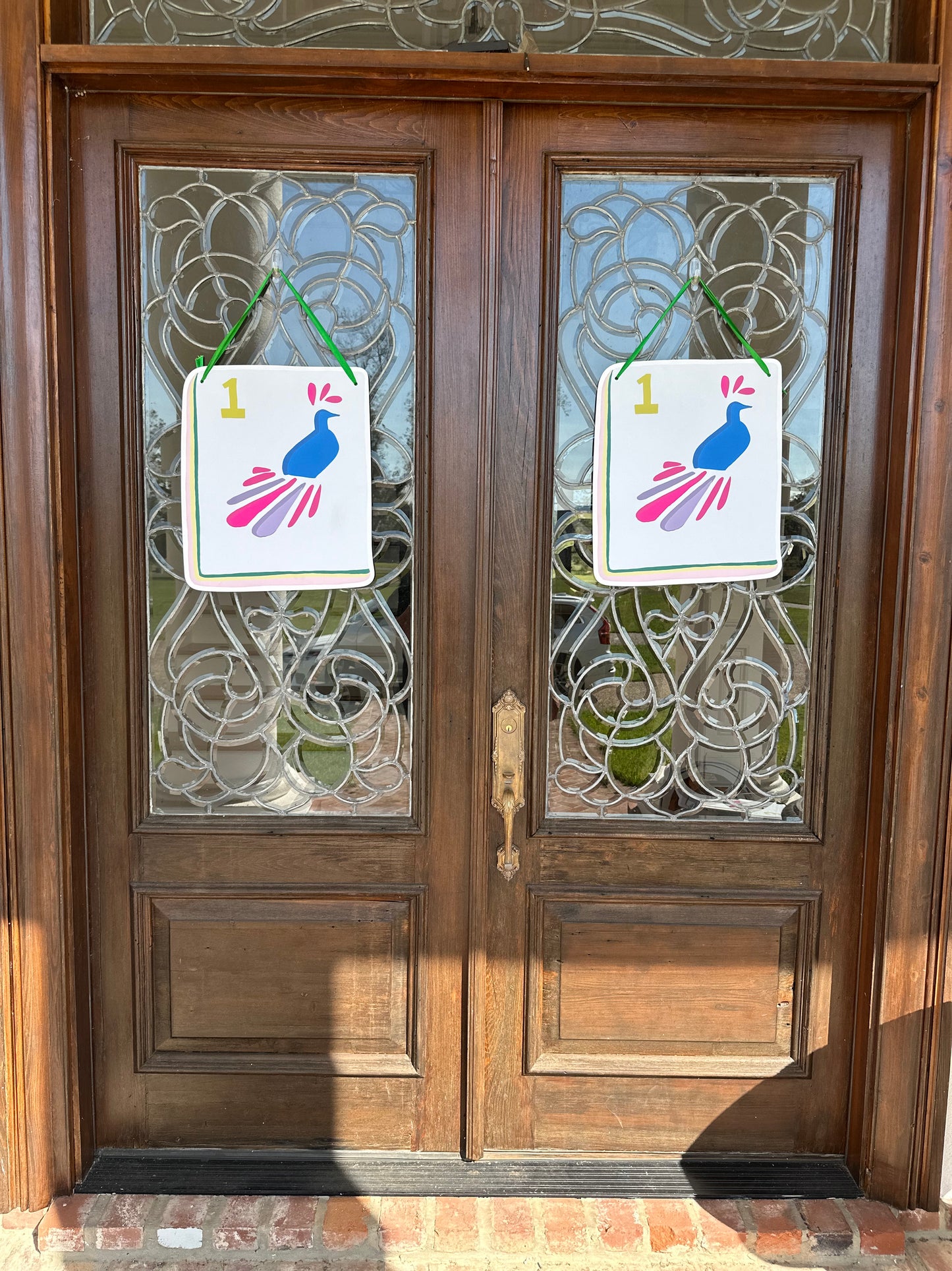 Mahjong Door Hanger