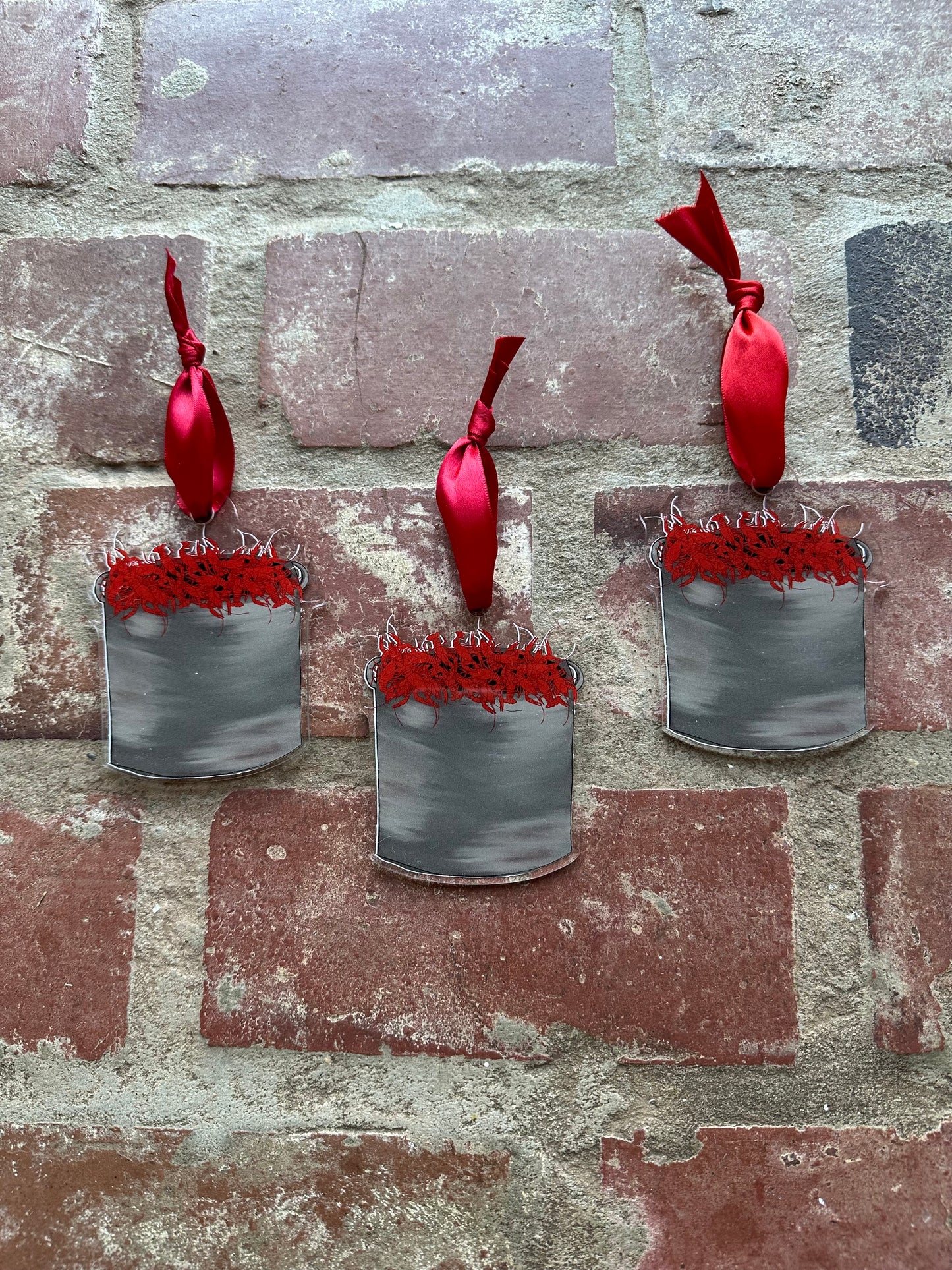 Crawfish Pot Acrylic Ornament