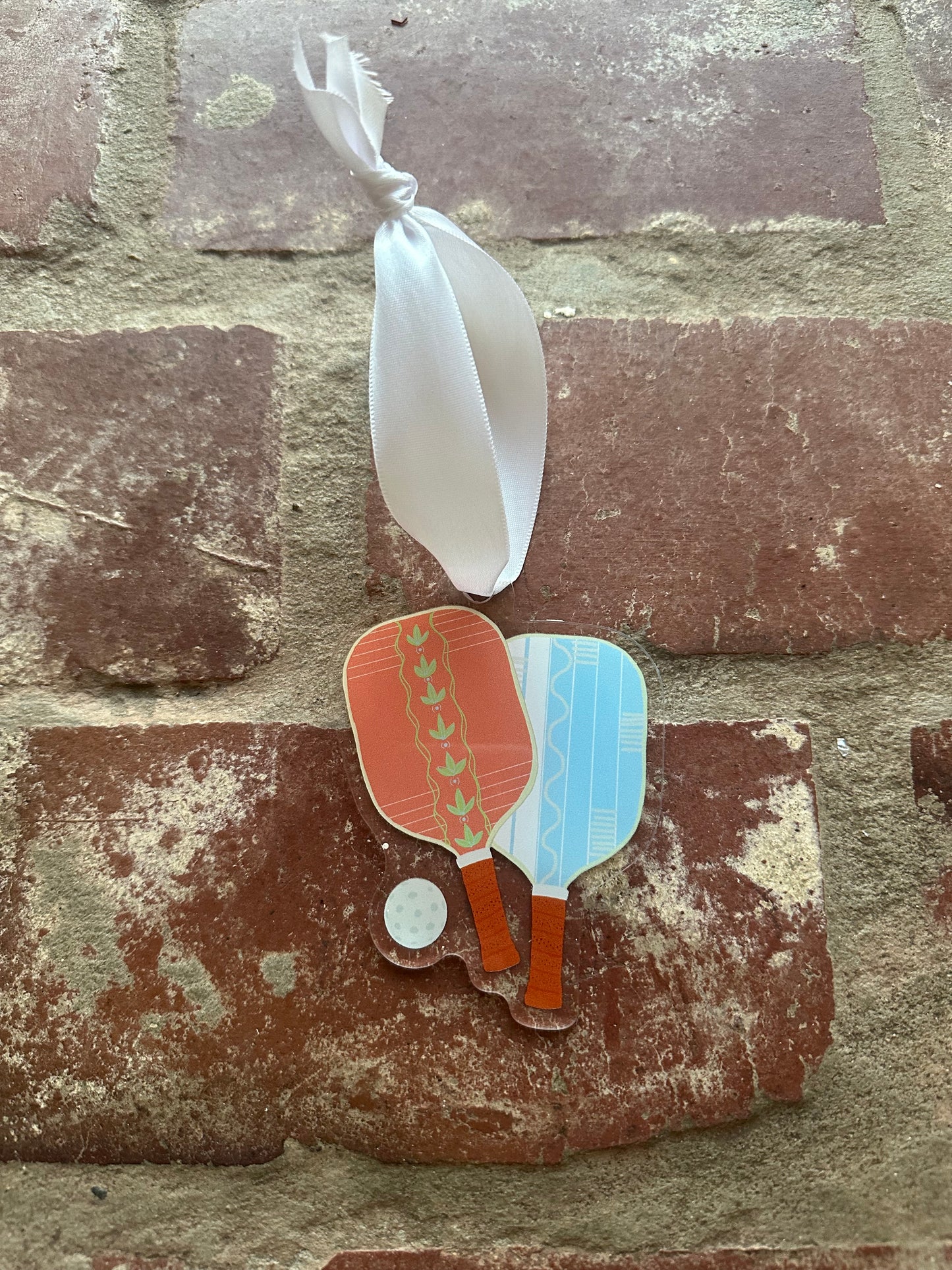 Pickleball Acrylic Ornament