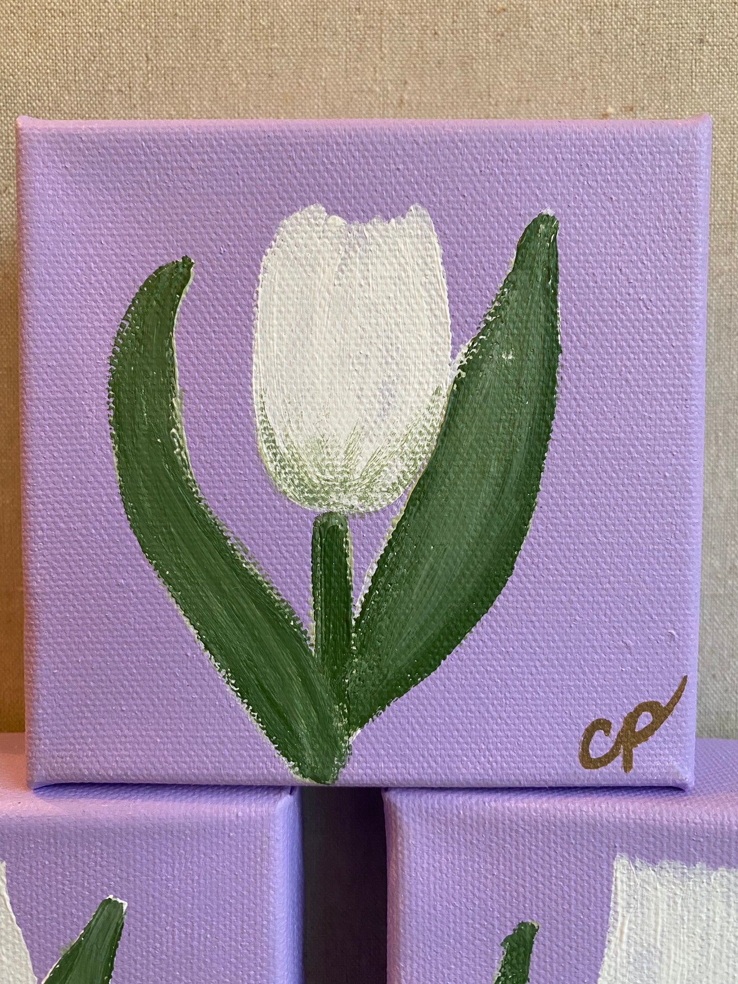 Tulip 4x4 “Shelfie” Canvas