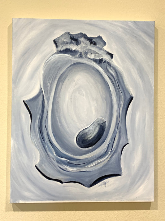 Blue Oyster Canvas