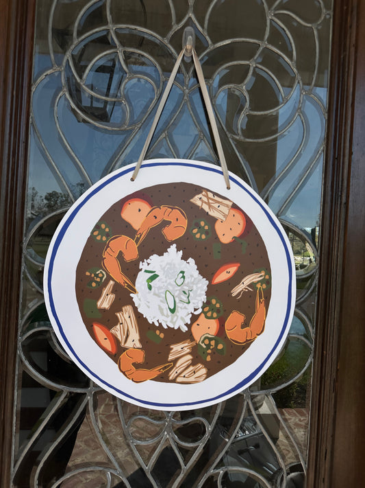 Gumbo Bowl Door Hanger