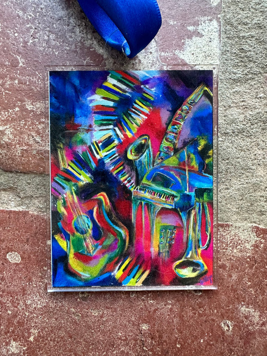 Jazzfest Acrylic Ornament