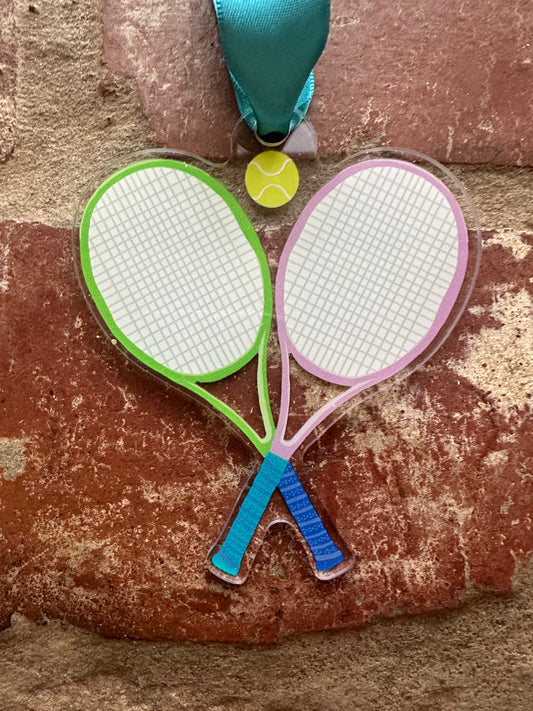 Tennis Acrylic Ornament