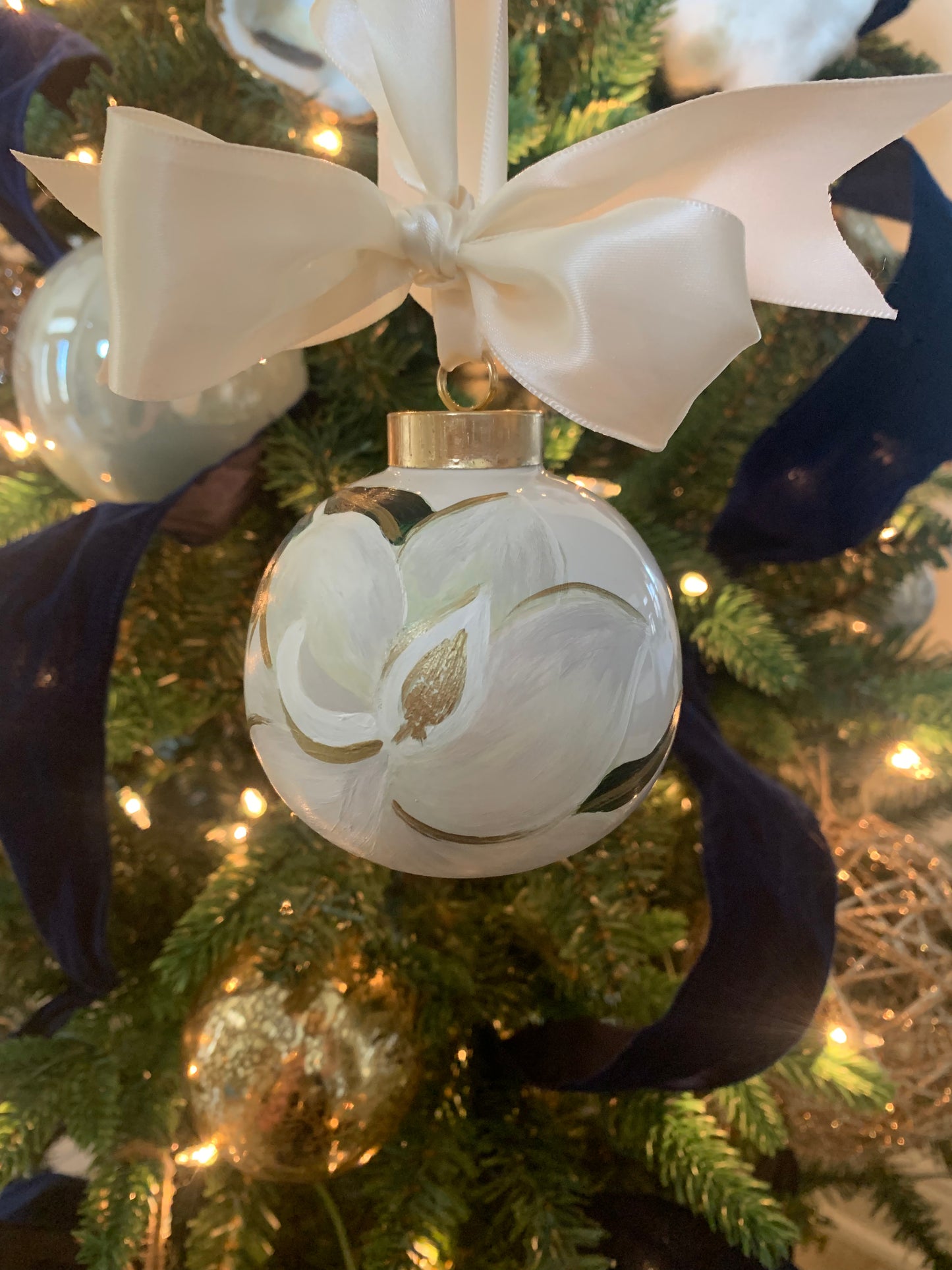 Magnolia Ornament